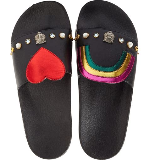 gucci pursuit slide sandal women|affordable Gucci slides.